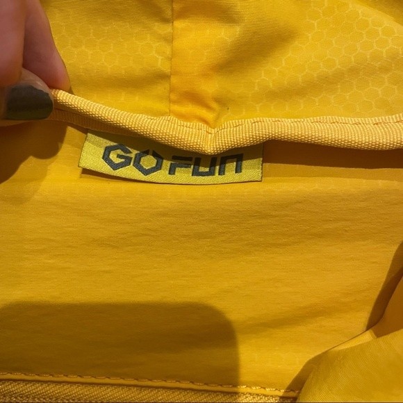 NWOT Navy Blue and Yellow Classic Business Computer Laptop Backpack Bag - Picture 4 of 8